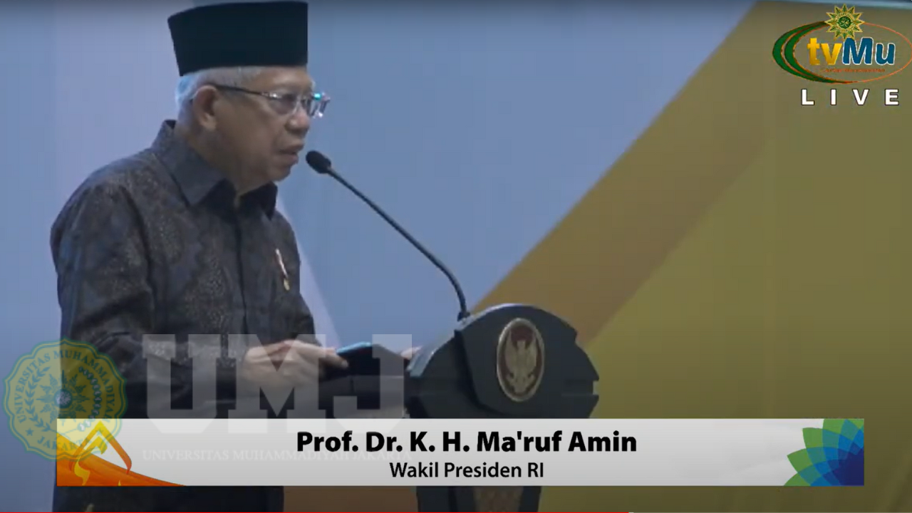 Wakil Presiden Republik Indonesia KH. Ma’ruf Amin