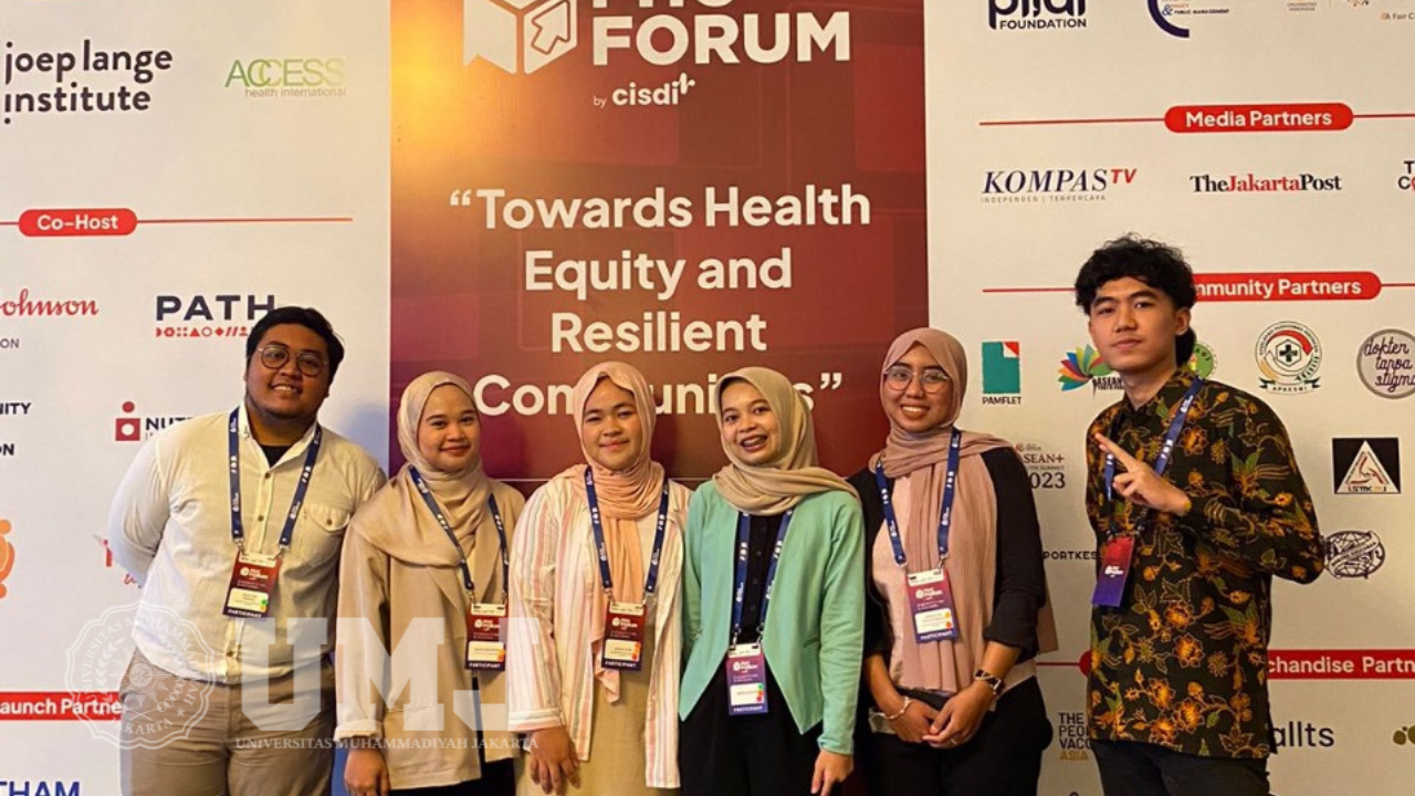Mahasiswa FKM UMJ Ikuti Forum Kesehatan Internasional