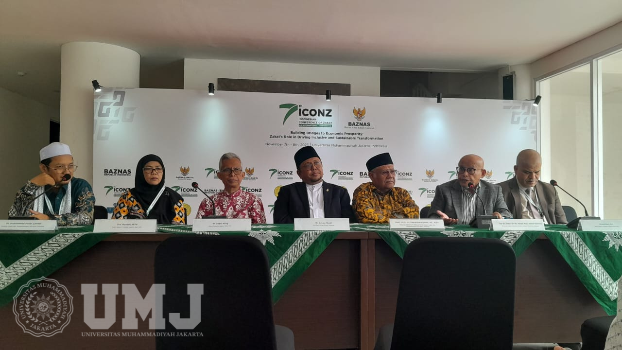 ICONZ ke-7 Jadi Angin Segar Pengembangan Prodi Manajeman Zakat dan Wakaf FAI UMJ