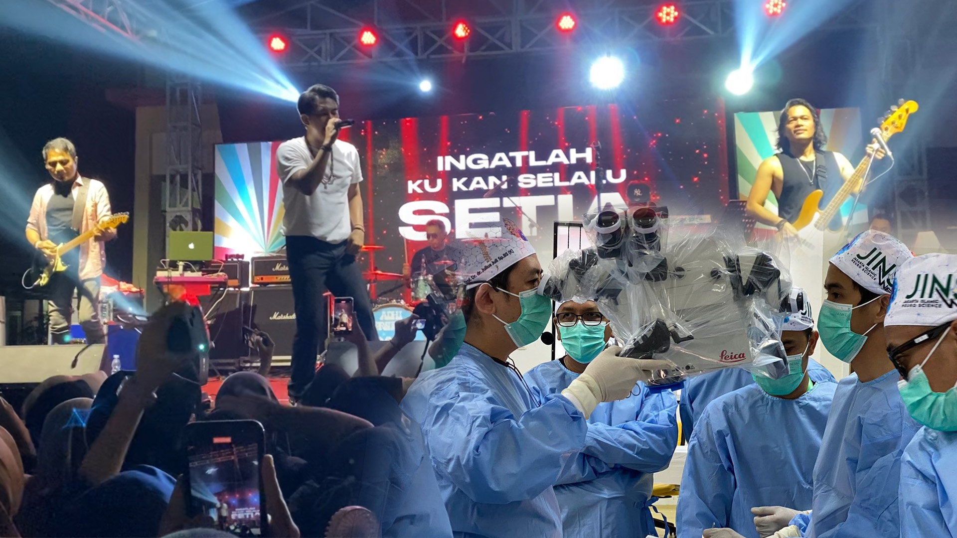 Konser Ada Band dan Bedah Syaraf JINS Week