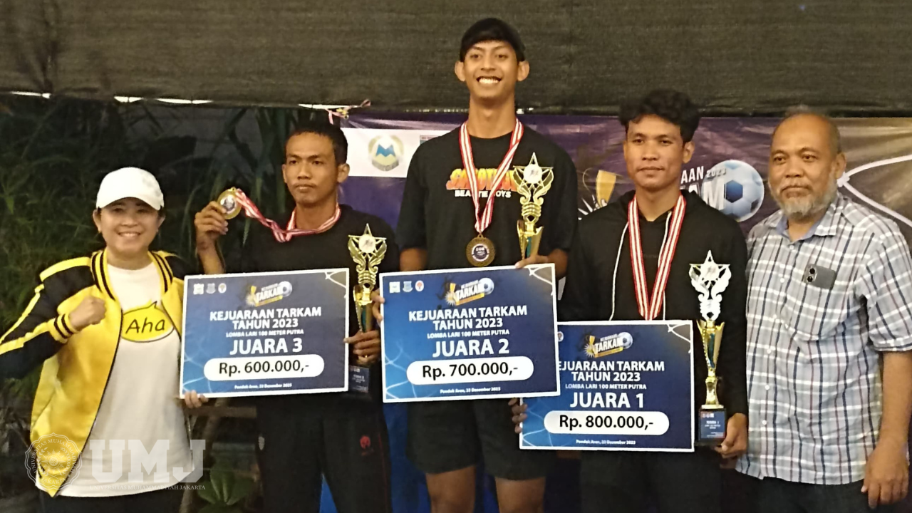 Mahasiswa POR FIP UMJ Raih Juara Lomba Lari Se- Kota Tangsel