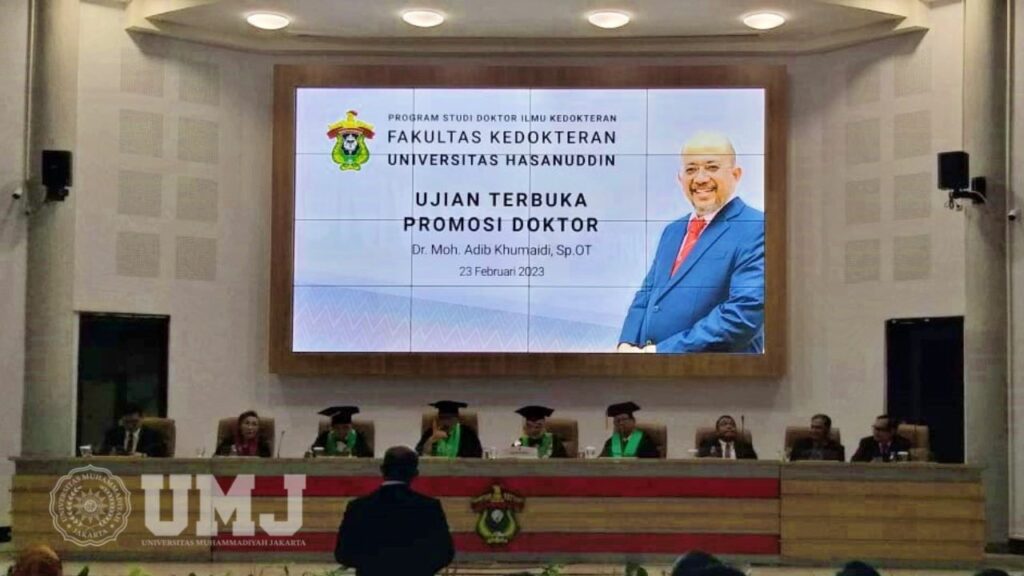 Sidang Promosi Doktor dr. Adib