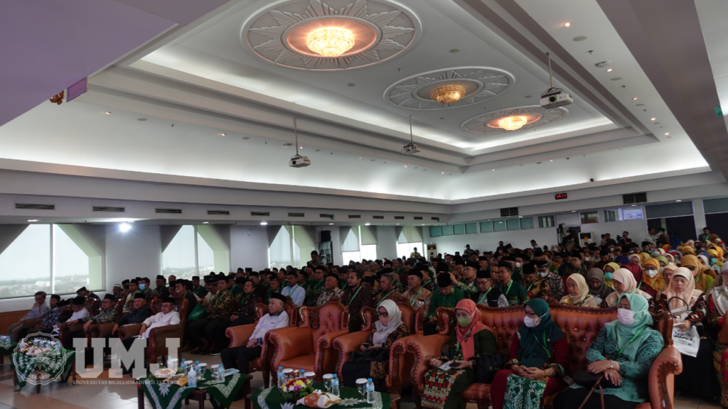 Peserta pengkajian Ramadan di Aula K.H Ahmad Dahlan FKIP Uhamka, Jum'at (31/03/2023)