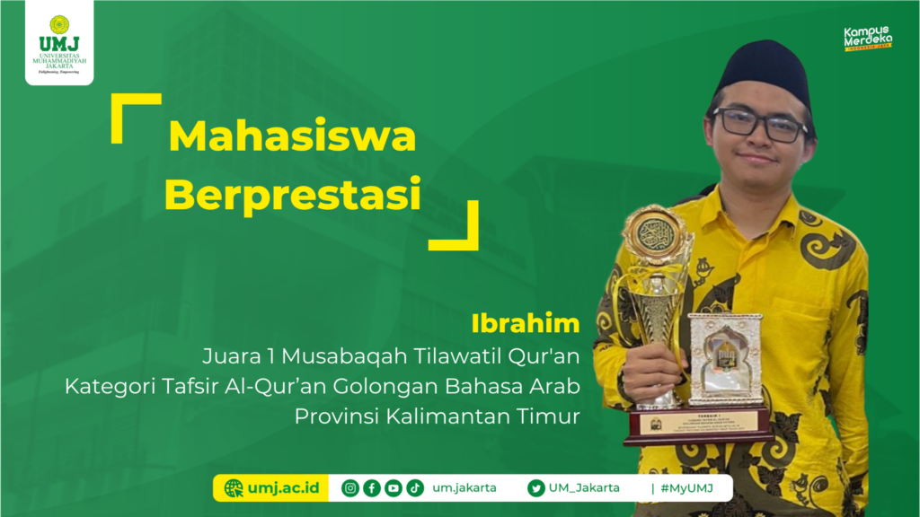 Ibrahim Juara 1 MTQ Prov. Kaltim