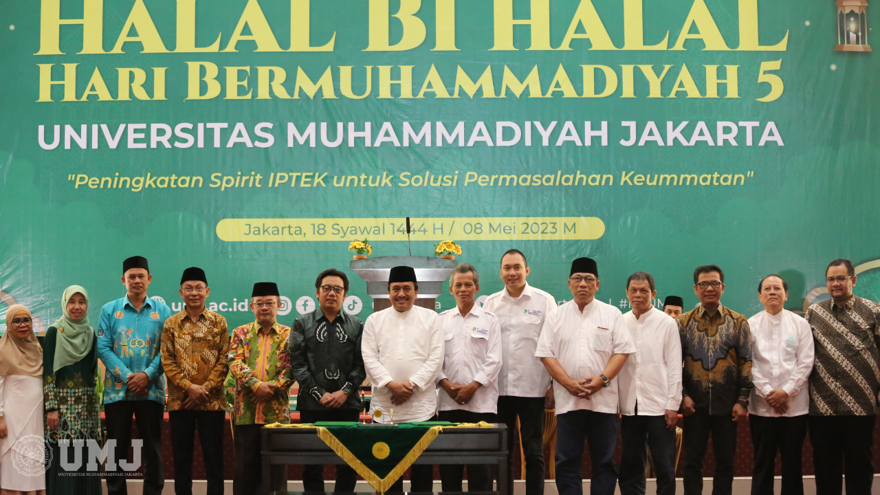 HBM 5 dan Halal bi halal UMJ