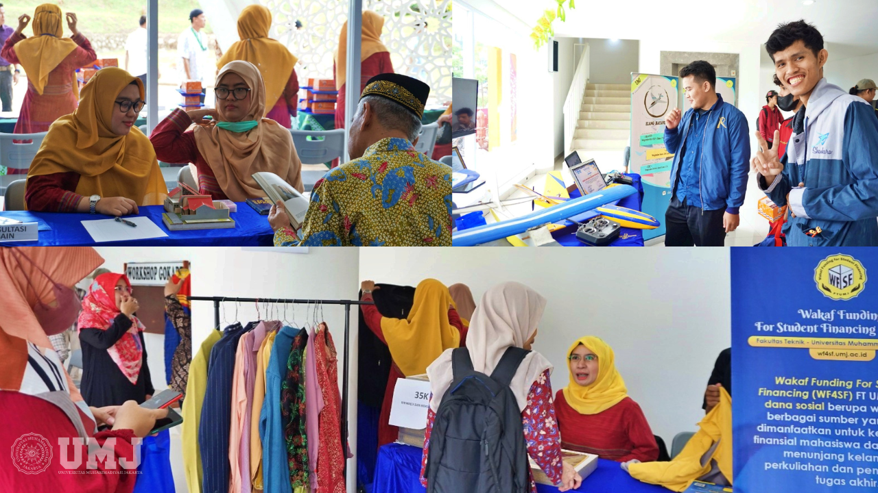 Pameran Teknologi FT UMJ Ramaikan Hari Bermuhammadiyah V