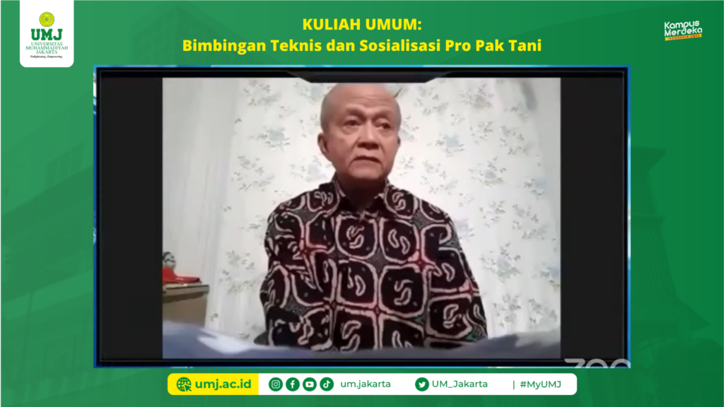 Webinar Pro Pak Tani petani