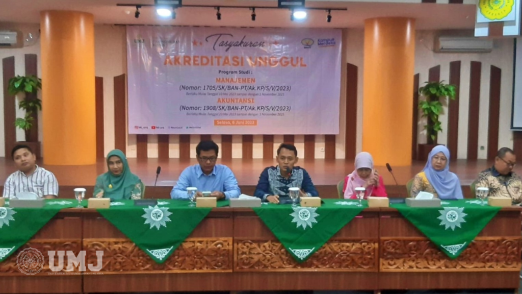 akreditasi unggul feb umj