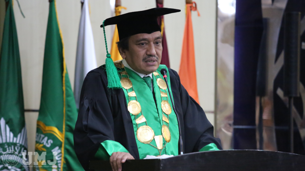 pengukuhan guru besar umj