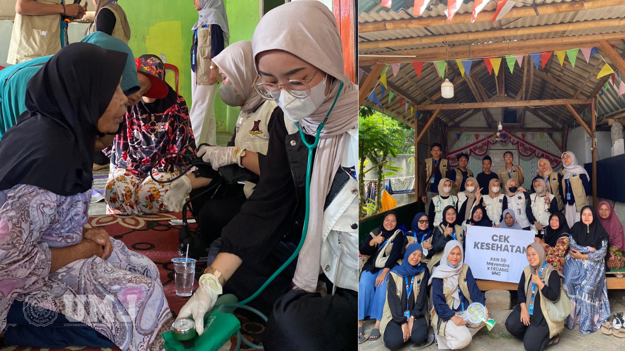 Cek kesehatan gratis dilakukan bagi lansia dan dewasa ini mengusung tema Mitigasi Penyakit Sejak Dini. Fasilitas pemeriksaan kesehatan ini diharapkan dapat membantu pencegahan dan deteksi dini penyakit.