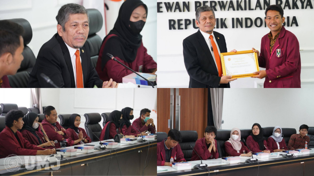 Kader IMM FKM UMJ Kunjungi DPR RI, Selasa (29/08/2023)
