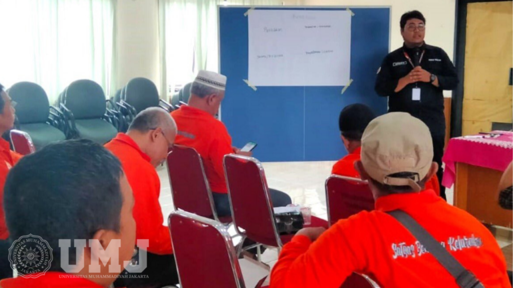 Mahasiswa FKM Jadi Fasilitator di Kelurahan Tanggap Bencana Bersama BPBD DKI Jakarta
