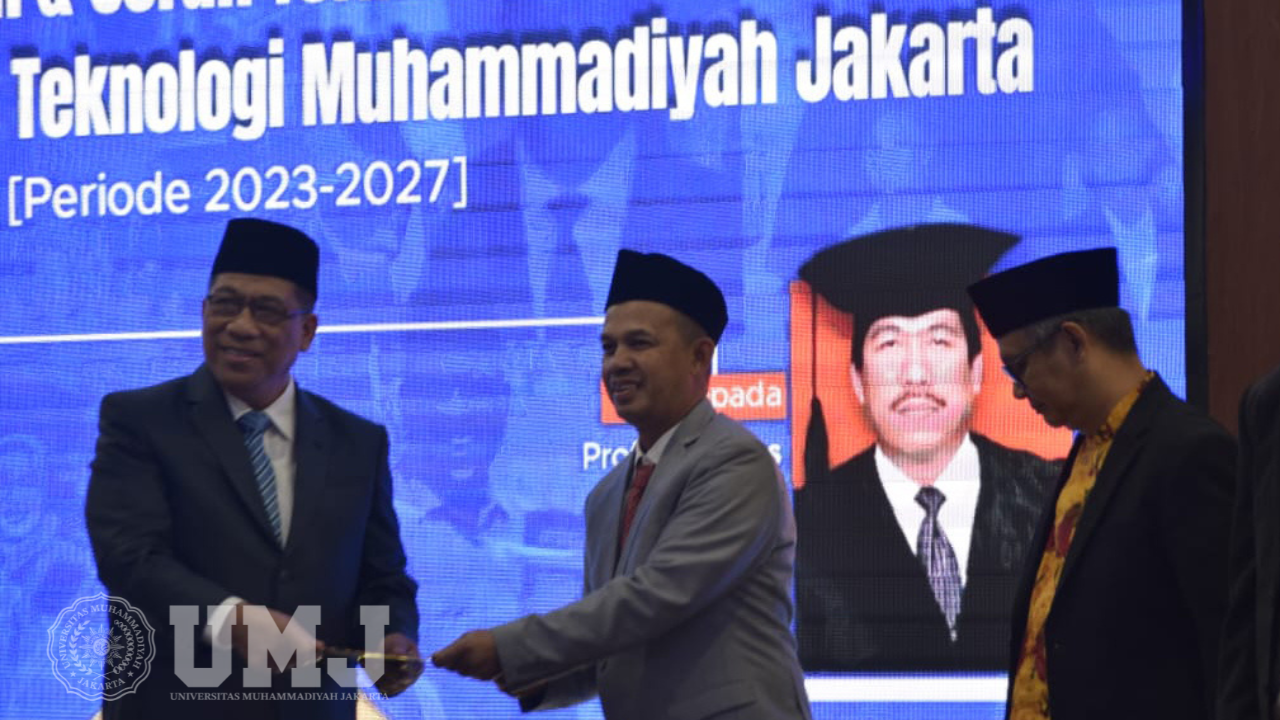 Prof. Agus Suradika Dilantik Sebagai Rektor UTM Jakarta