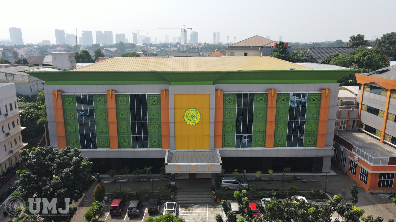 Gedung Fakultas Ilmu Sosial dan Ilmu Politik Universitas Muhammadiyah Jakarta FISIP UMJ