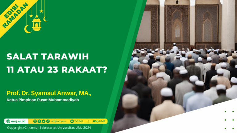 Salat Tarawih 11 atau 23 Rakaat?