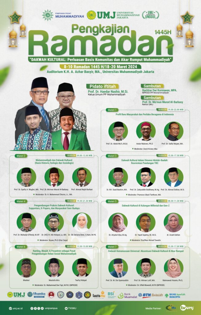 Pengkajian Ramadhan PP Muhammadiyah 1445 H
