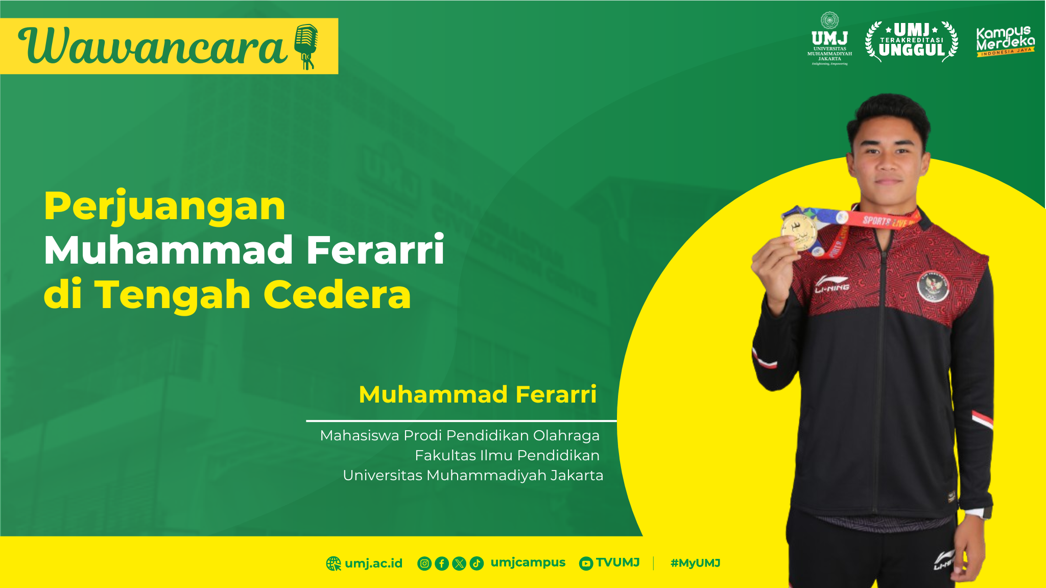 Perjuangan Muhammad Ferarri di Tengah Cedera