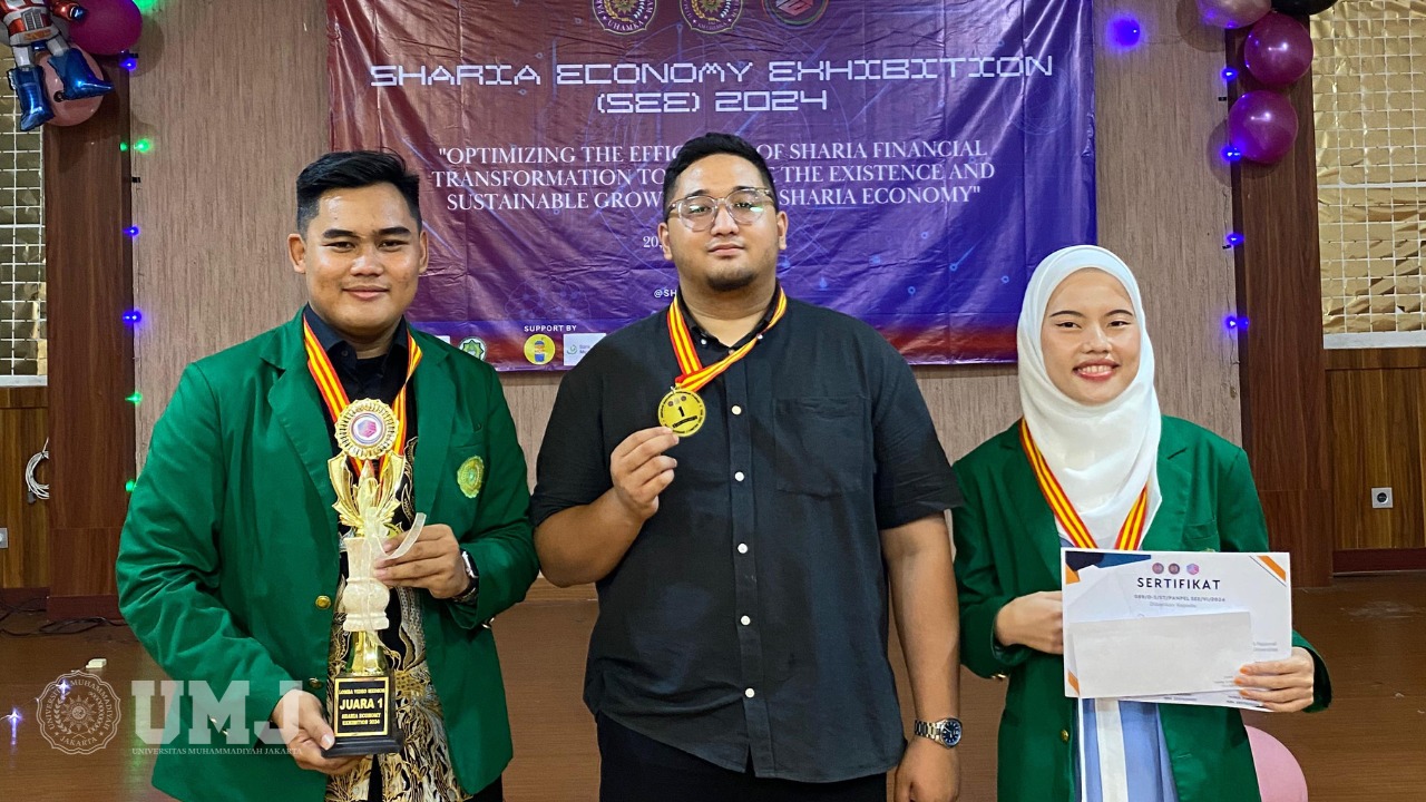 Mahasiswa FAI UMJ Juara 1 Video Medsos Sharia Economy Exhibition UHAMKA