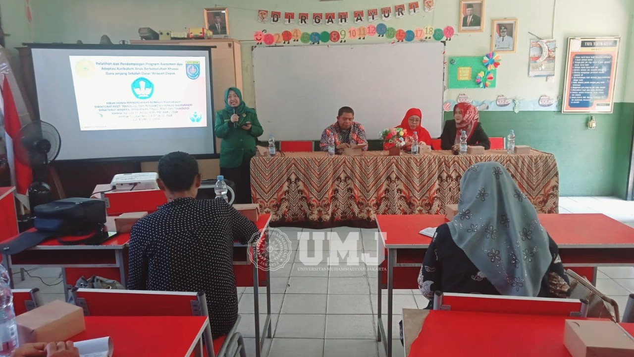 Pengmas UMJ Pendampingan sekolah model inklusif