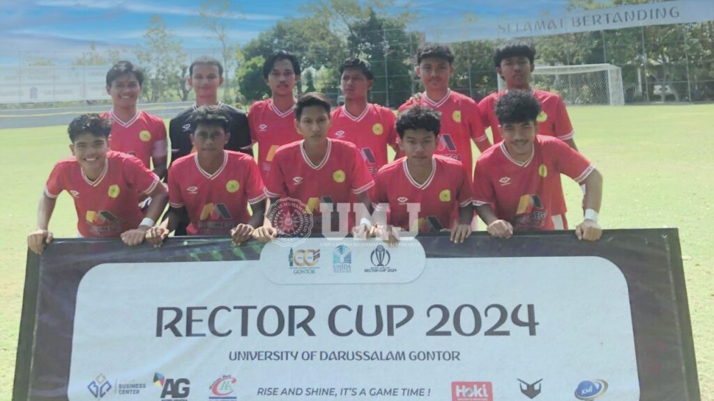Tim Persatuan Sepakbola UMJ Ikuti Piala Rektor UNIDA Gontor