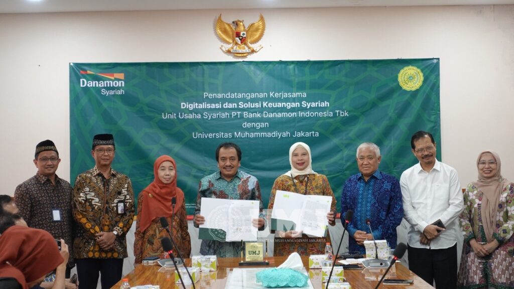 UMJ dan Danamon Syariah Jalin Kerja sama Tingkatkan Digitalisasi Keuangan