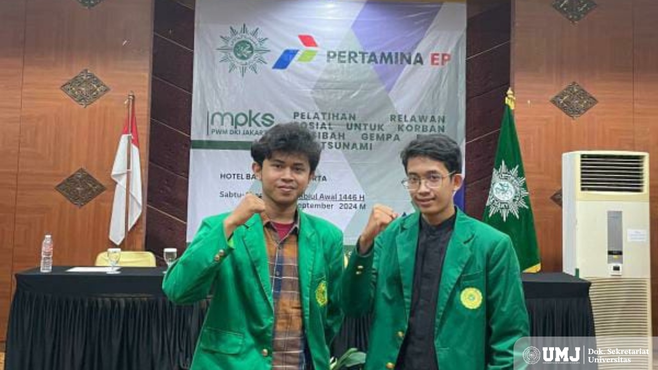 Mahasiswa FKM UMJ Ikuti Pelatihan Relawan Sosial untuk Penanggulangan Bencana