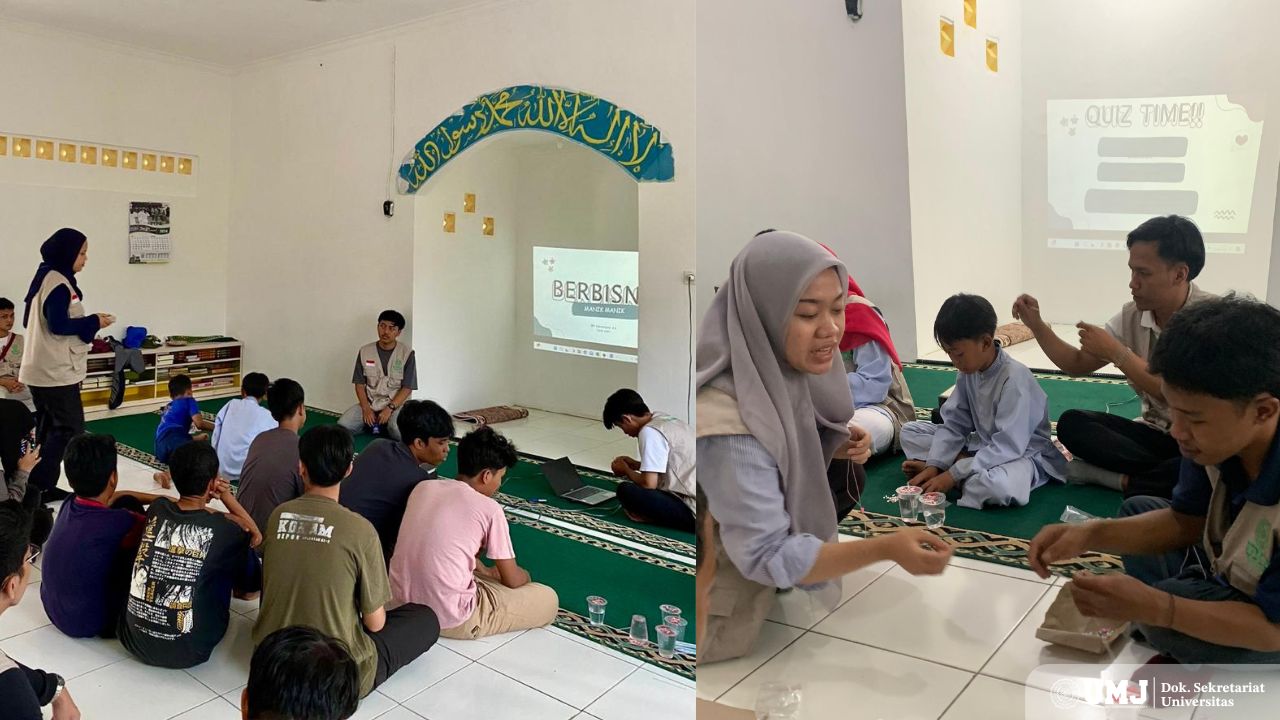 Mahasiswa KKN Sosialisasi Teknik Bisnis