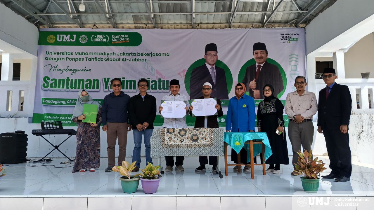 UMJ MoU Ponpes Blobal Al Jabbar Pandeglang