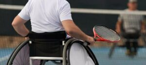 tennis kursi roda Paralimpiade 2024