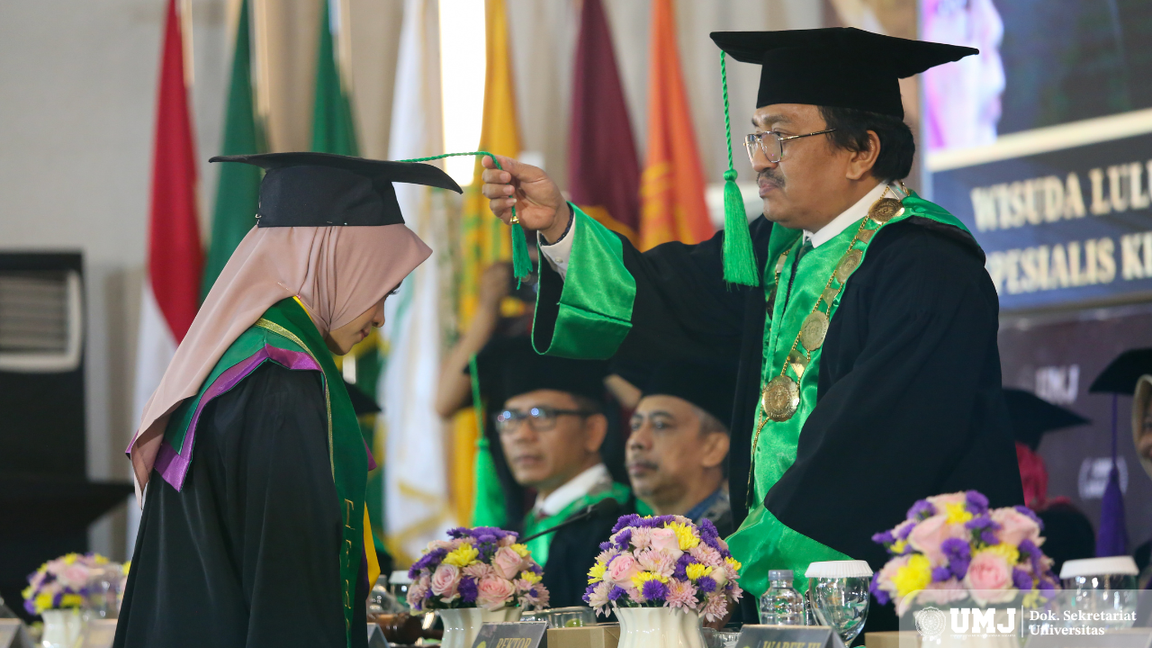 1.572 Mahasiswa UMJ Resmi Dinyatakan Lulus pada Wisuda ke-80