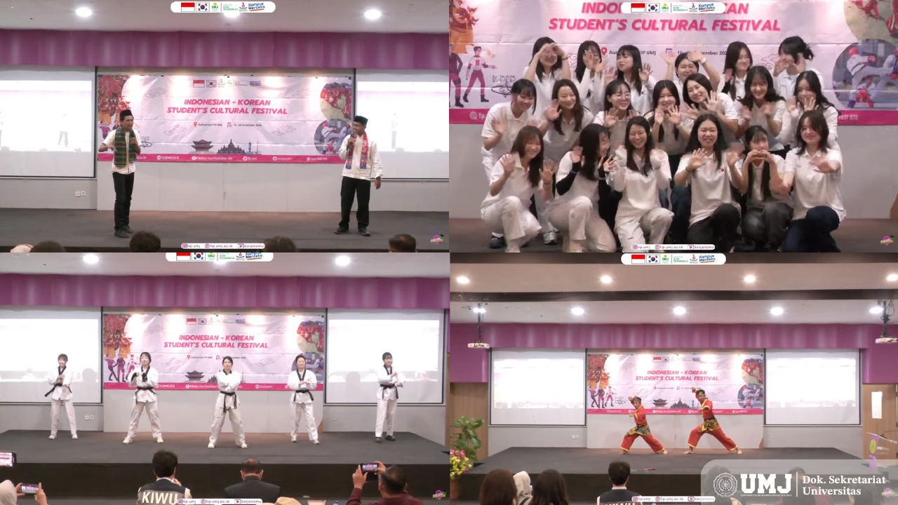 Kolaborasi Seni dan Budaya Indonesia-Korea, FIP UMJ Adakan Cultural Festival