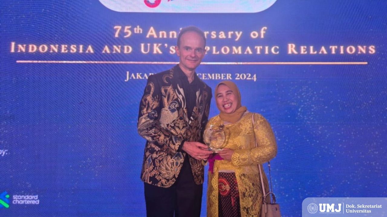 Mahasiswa S3 MPI SPs UMJ Terima Penghargaan Planet Award