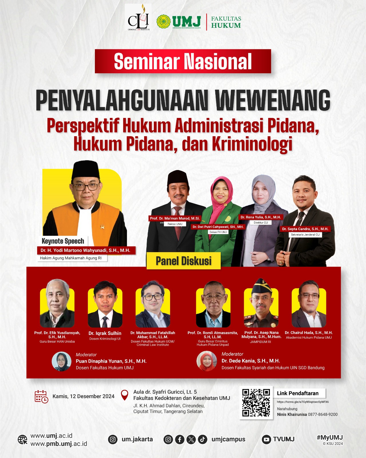 Seminar Nasional Penyalahgunaan Wewenang