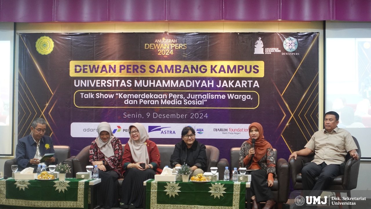 UMJ Jadi Tuan Rumah Sambang Kampus Dewan Pers 1