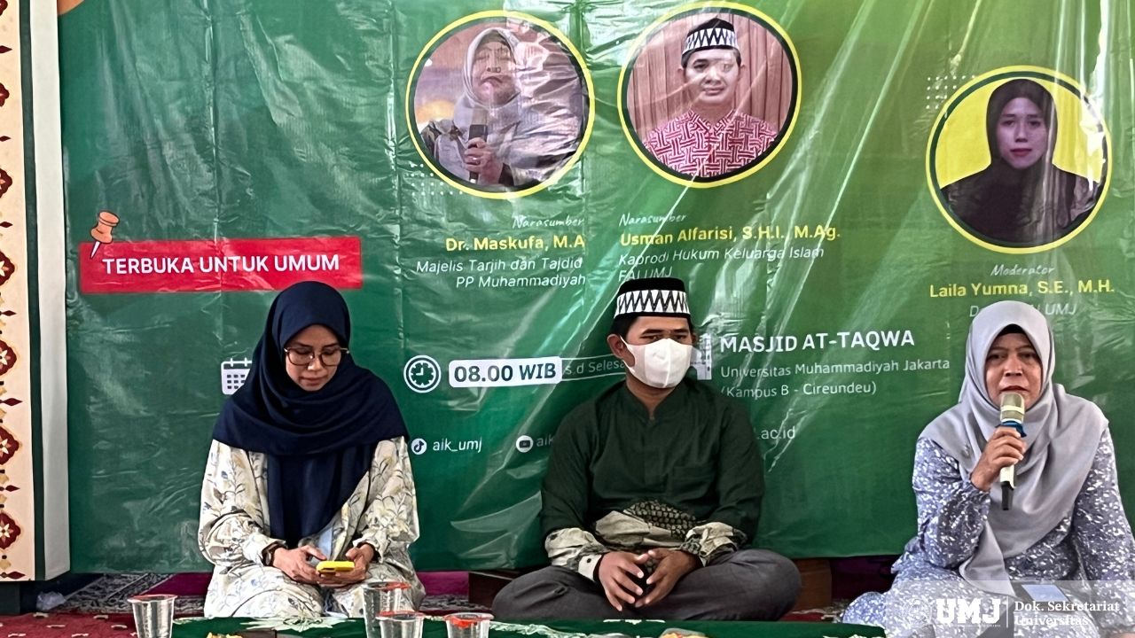 Halaqah Tarjih LPP AIK UMJ Bahas Metode Hisab Tentukan Ramadan