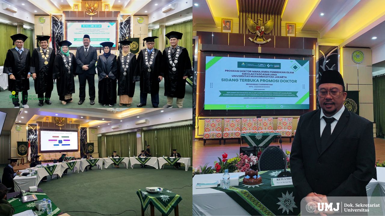 SPs UMJ Luluskan Doktor Ke-76