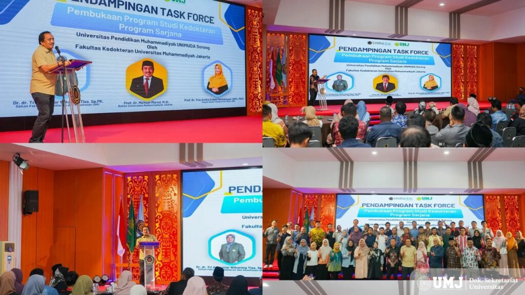 UMJ Dampingi Task Force Pembukaan Program Studi Kedokteran Program Sarjana UNIMUDA