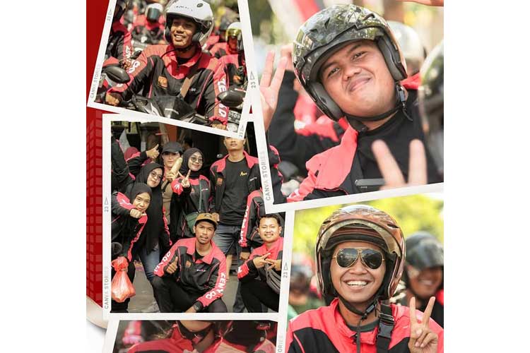 Zendo, ojol Muhammadiyah. (Foto: zendo_id)