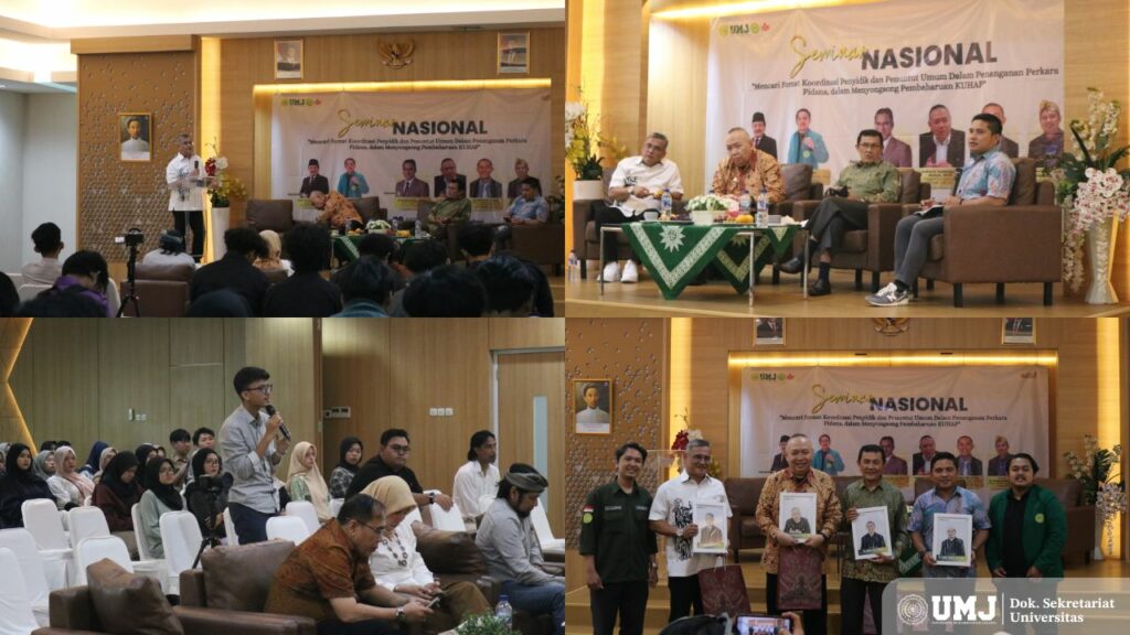 Pakar Hukum Pidana FH UMJ Jelaskan Pentingnya Mahasiswa Cermati Penegakan Hukum di Indonesia