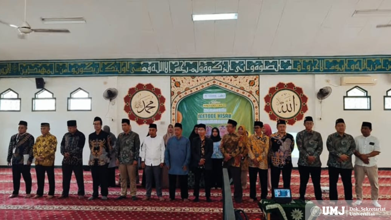 Pengukuhan Pimpinan Ranting Muhammadiyah Cirendeu UMJ Sinergi Muhammadiyah Bersama Masyarakat Lingkungan UMJ