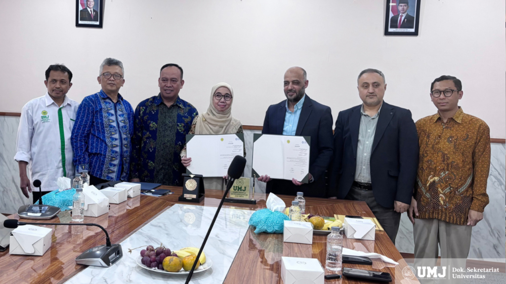 Wakil Rektor 2 UMJ Menerima Kunjungan dari Applied Science Private University Yordania