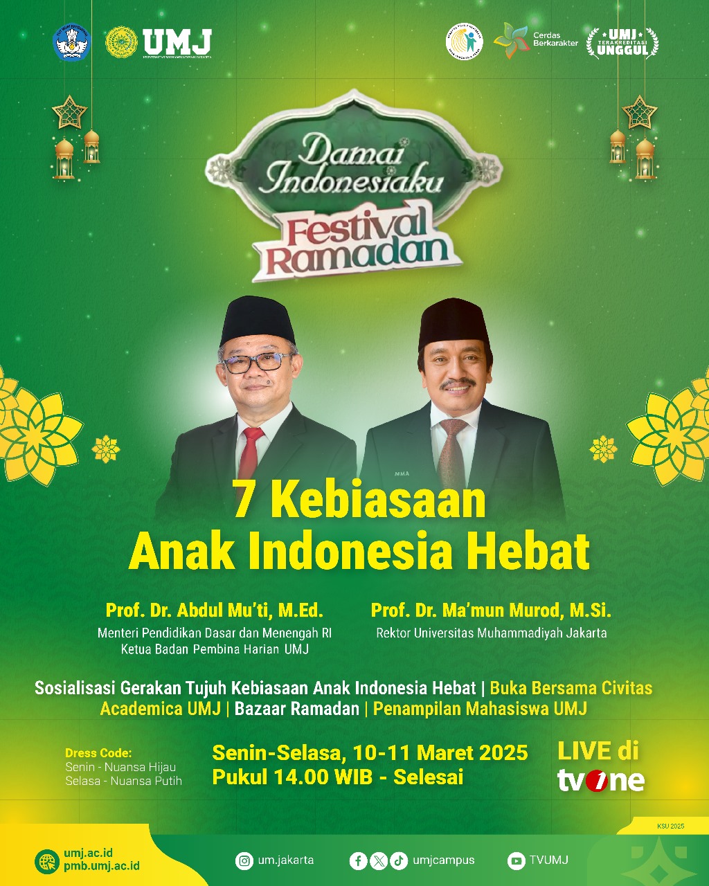 Flyer Damai Indonesiaku Anak Indonesia Hebat
