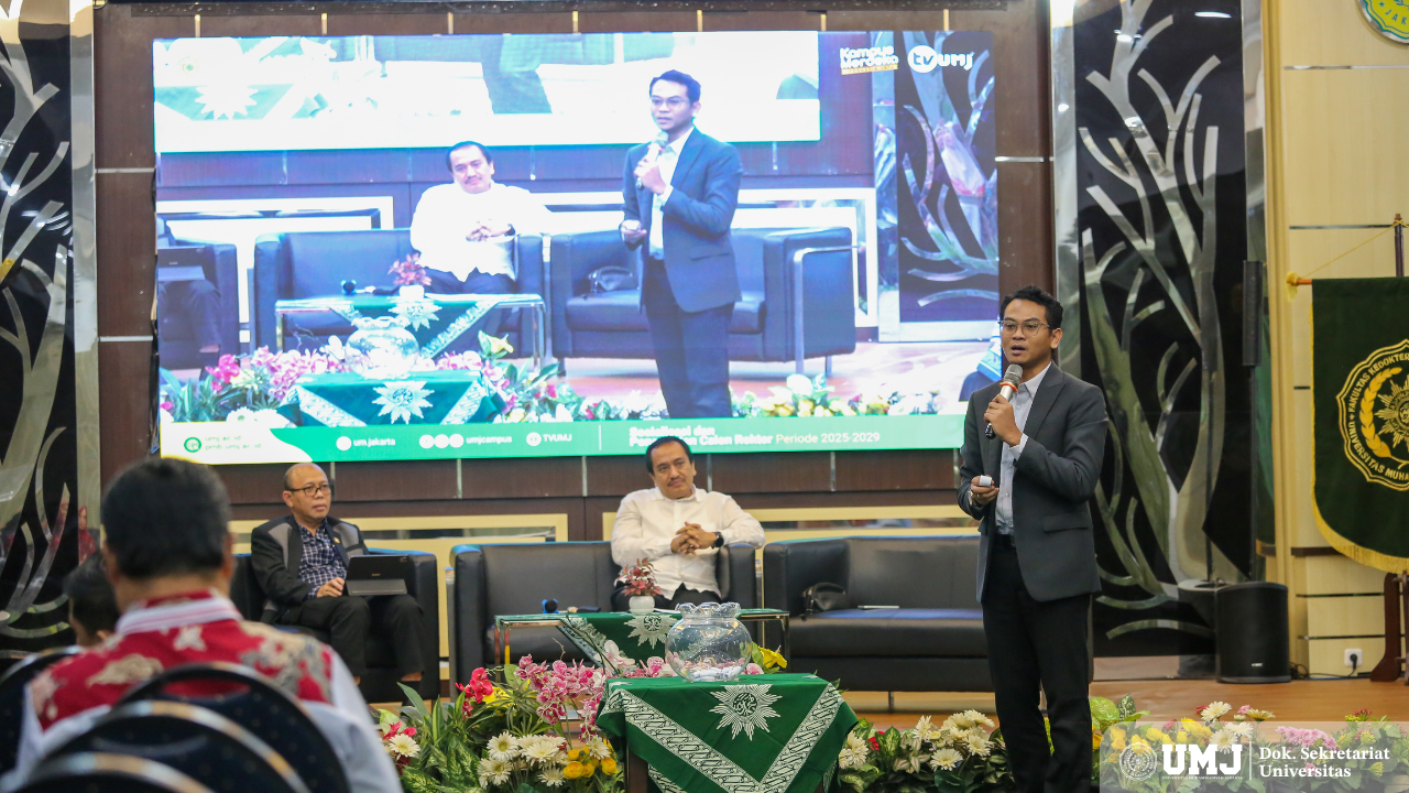 Terapkan Asas Demokrasi dan Transparansi, UMJ Sosialisasikan Calon Rektor Periode 2025-2029