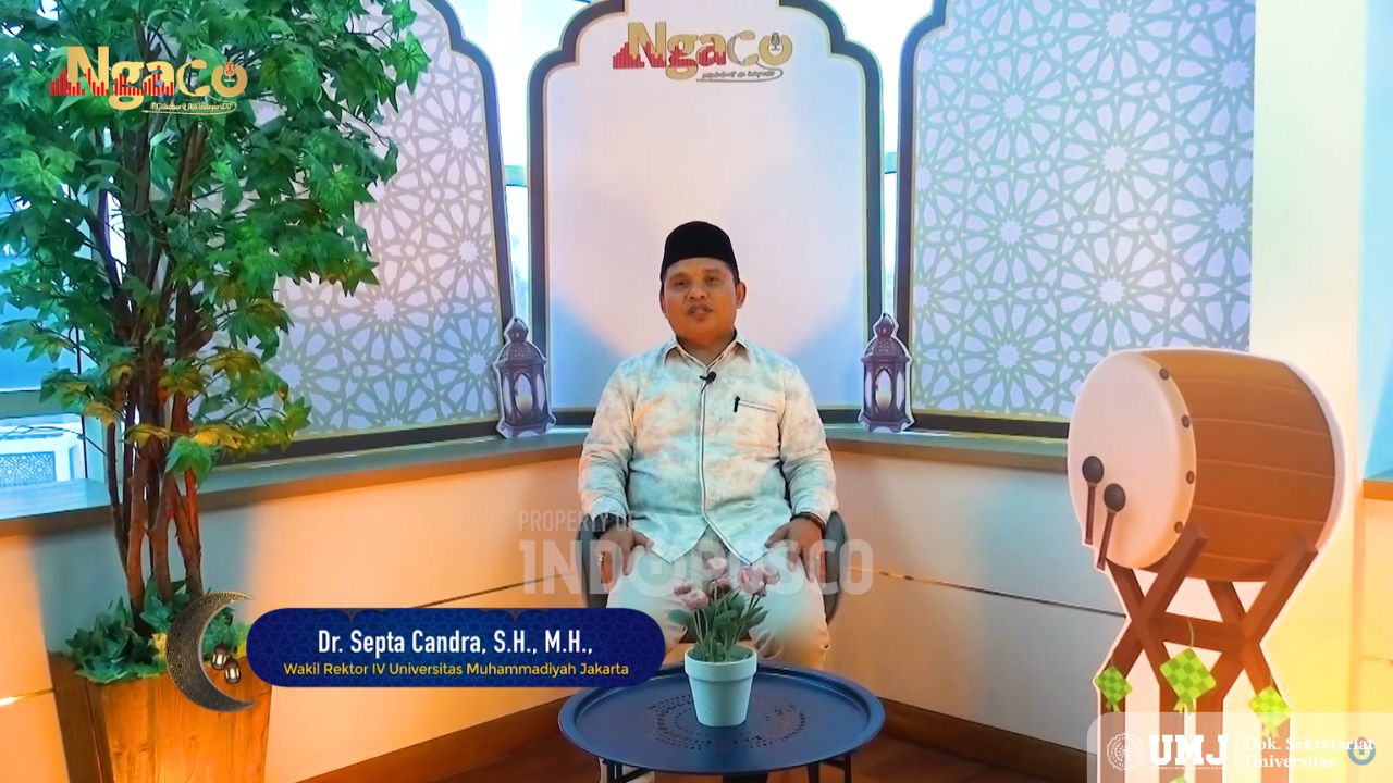 Warek IV UMJ Zakat Membangun Ekonomi Umat