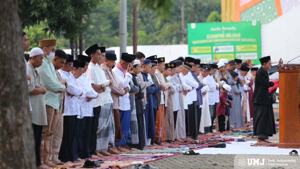 Salat Idul Fitri di UMJ: Integrasi Islam dengan Sains dan Teknologi