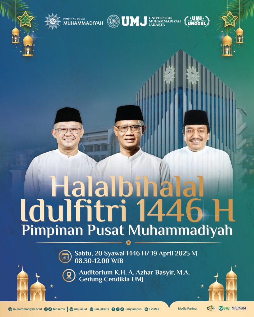 Halal bihalal idulfitri 1446 H Pimpinan Pusat Muhammadiyah