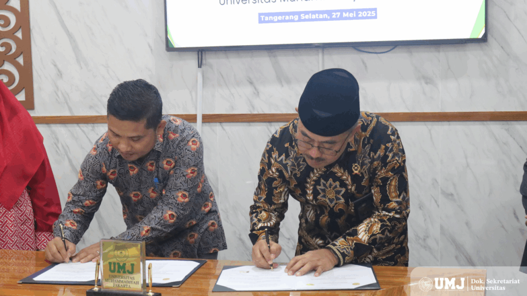 UMJ Jalin Kerja Sama BSDK Mahkamah Agung RI, Perkuat Kolaborasi dalam Bidang Hukum