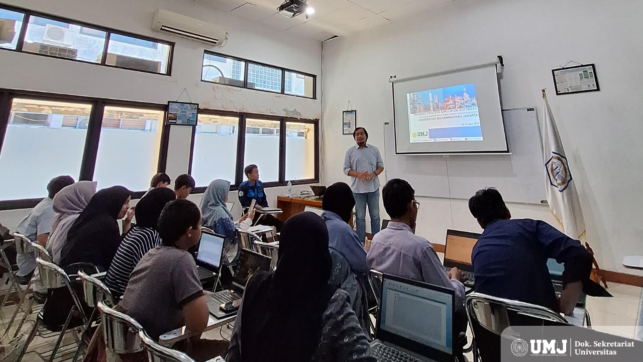 FT UMJ Siapkan Mahasiswa Hadapi Dunia Industri melalui Simulasi Proses