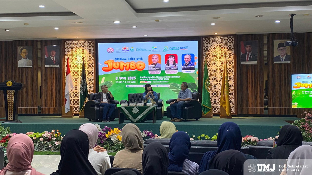 Creative Talk FISIP UMJ: Mengupas Industri Film Bersama Produser JUMBO