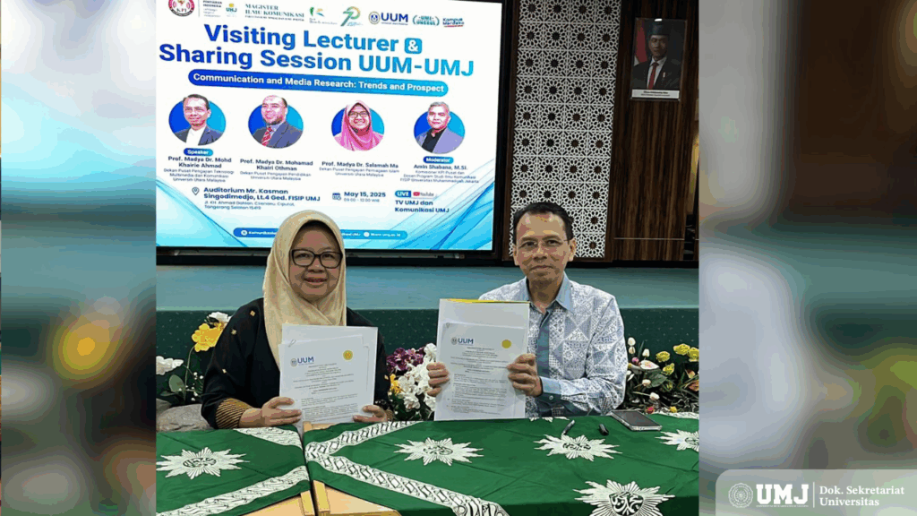 FISIP UMJ Hadirkan Akademisi UUM, Bahas Isu Kunci dalam Dunia Komunikasi Modern